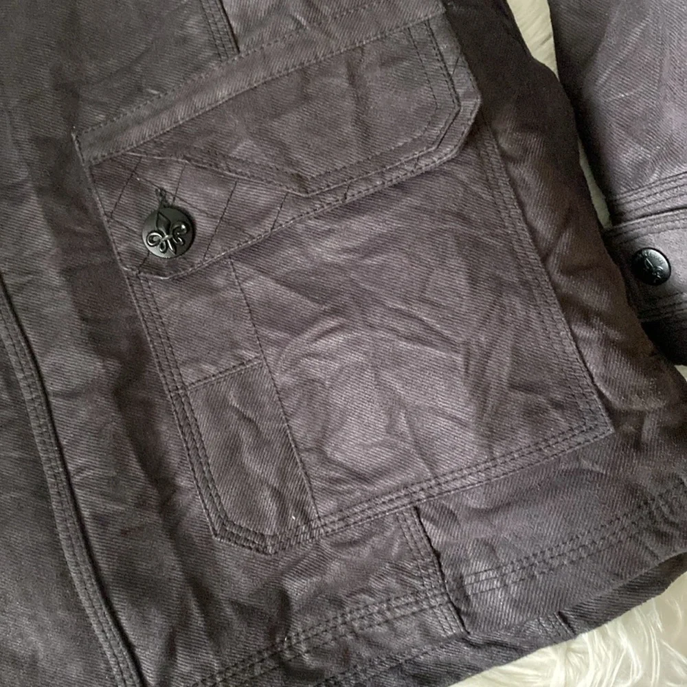 Rock Revival black denim like jacket